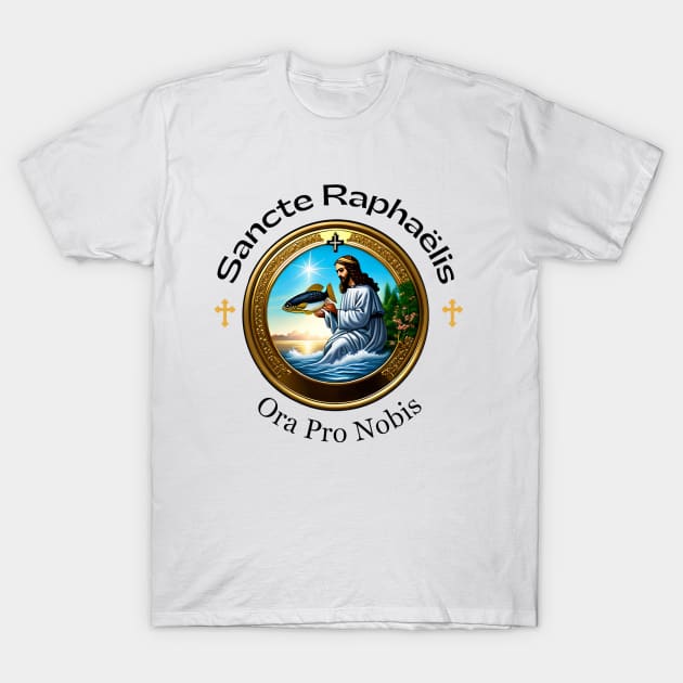 Saint Raphael T-Shirt by Praiseworthy Essentials